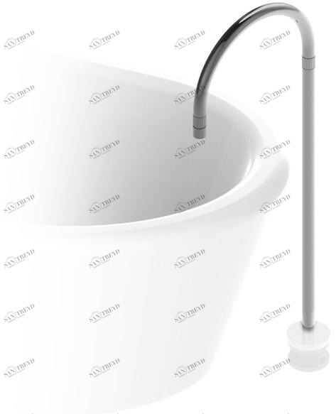 RUBINETTERIE STELLA Напольный смеситель для ванны Sirius sun-id-1385399