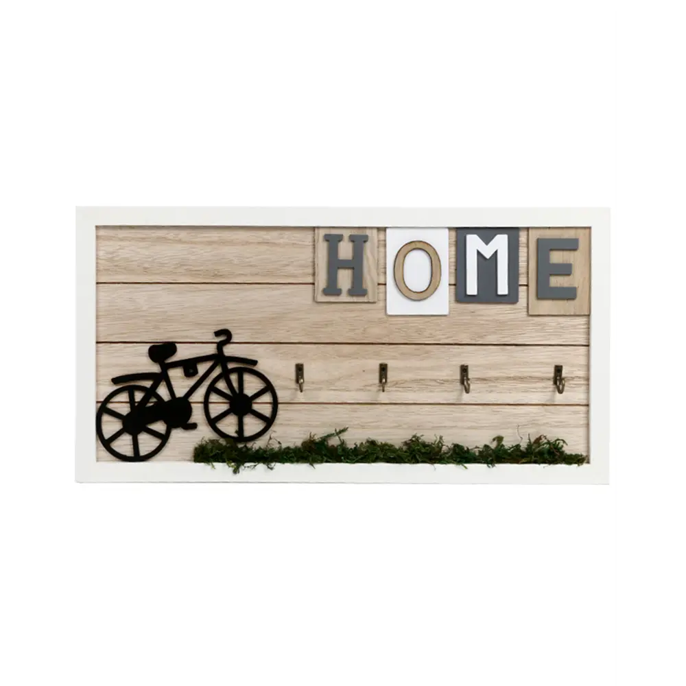 Ключница открытая "Летний дом" цвет бежевый 42x3x22см Santreyd STLM-2180381