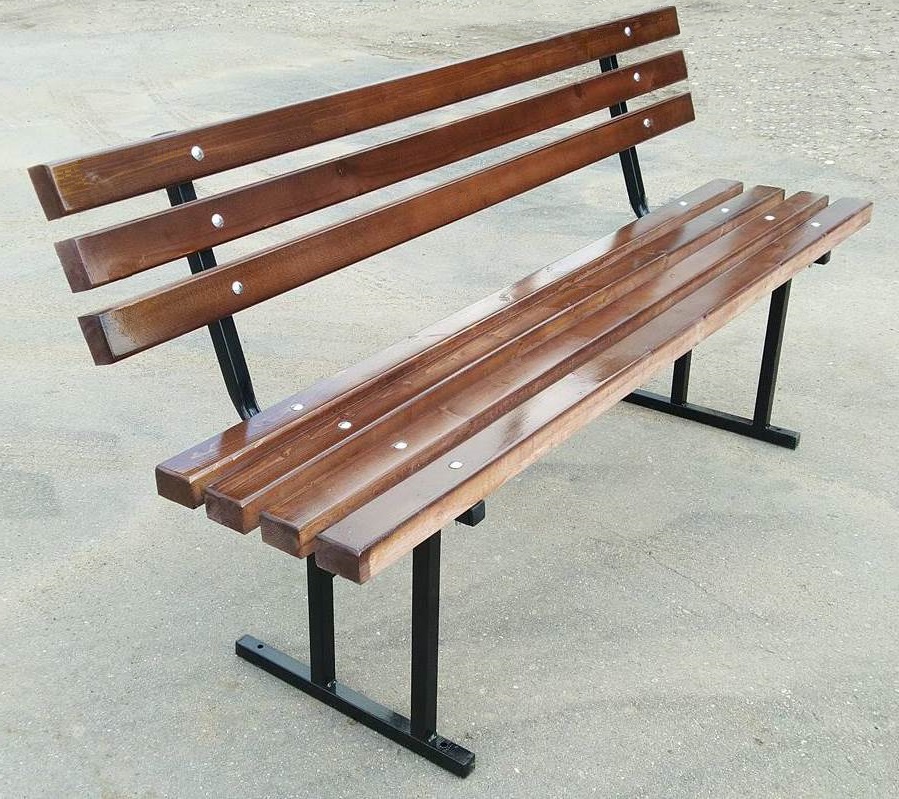 14440 СПД-003 эконом, скамья парковая LAB.Space  - Вид №1