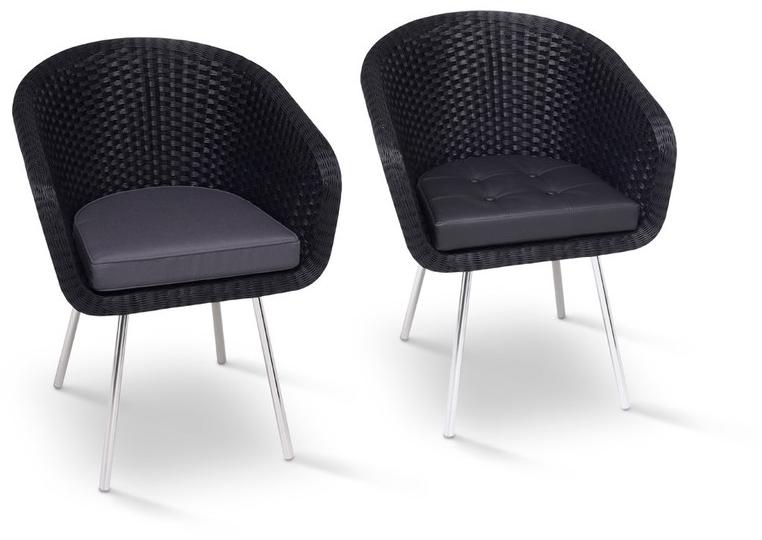 FueraDentro Садовый стул из синтетического волокна с подлокотниками Shell Screp - Вид №7