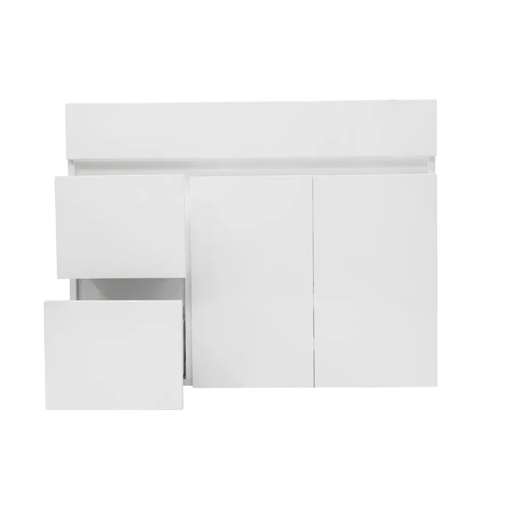 Тумба в ванную Лайн 78x87x43 см ЛДСП цвет белый Santreyd STLM-2171057 - Вид №1