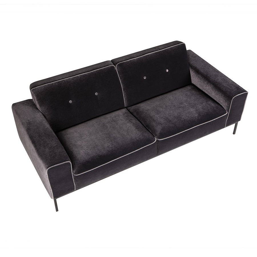 Трехместный диван VILLE черный Sits S1706 - Вид №4