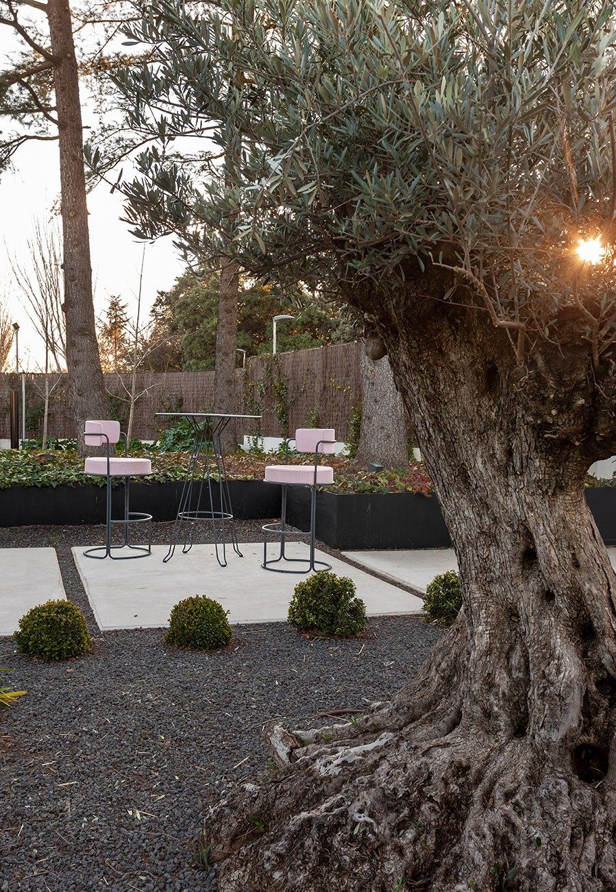 Стальной высокий квадратный садовый стол iSimar Капри ARCH-00132791 - Вид №20