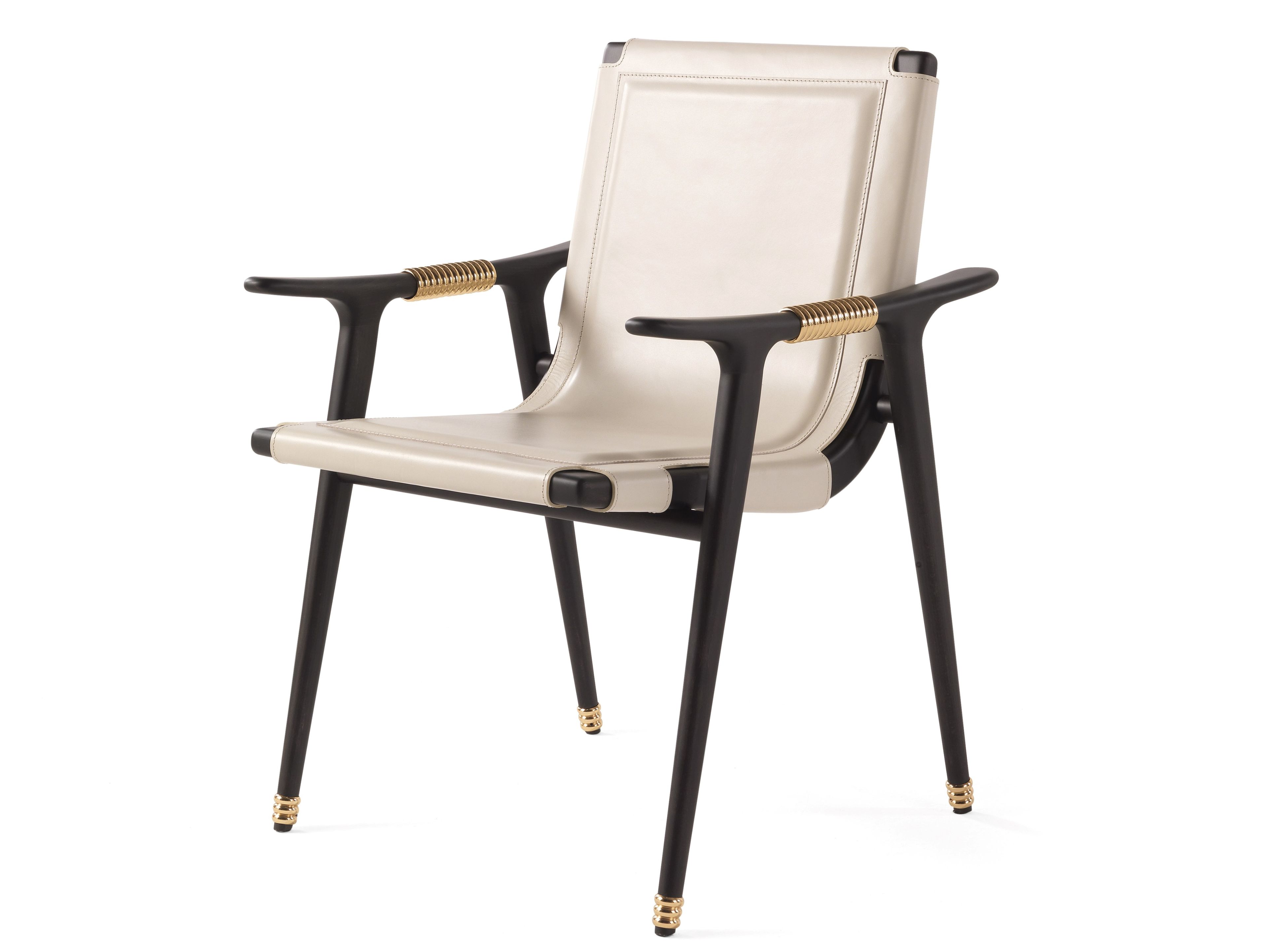 Кожаный стул с подлокотниками ETRO Home Interiors Dinka ARCH-00036305 - Вид №1