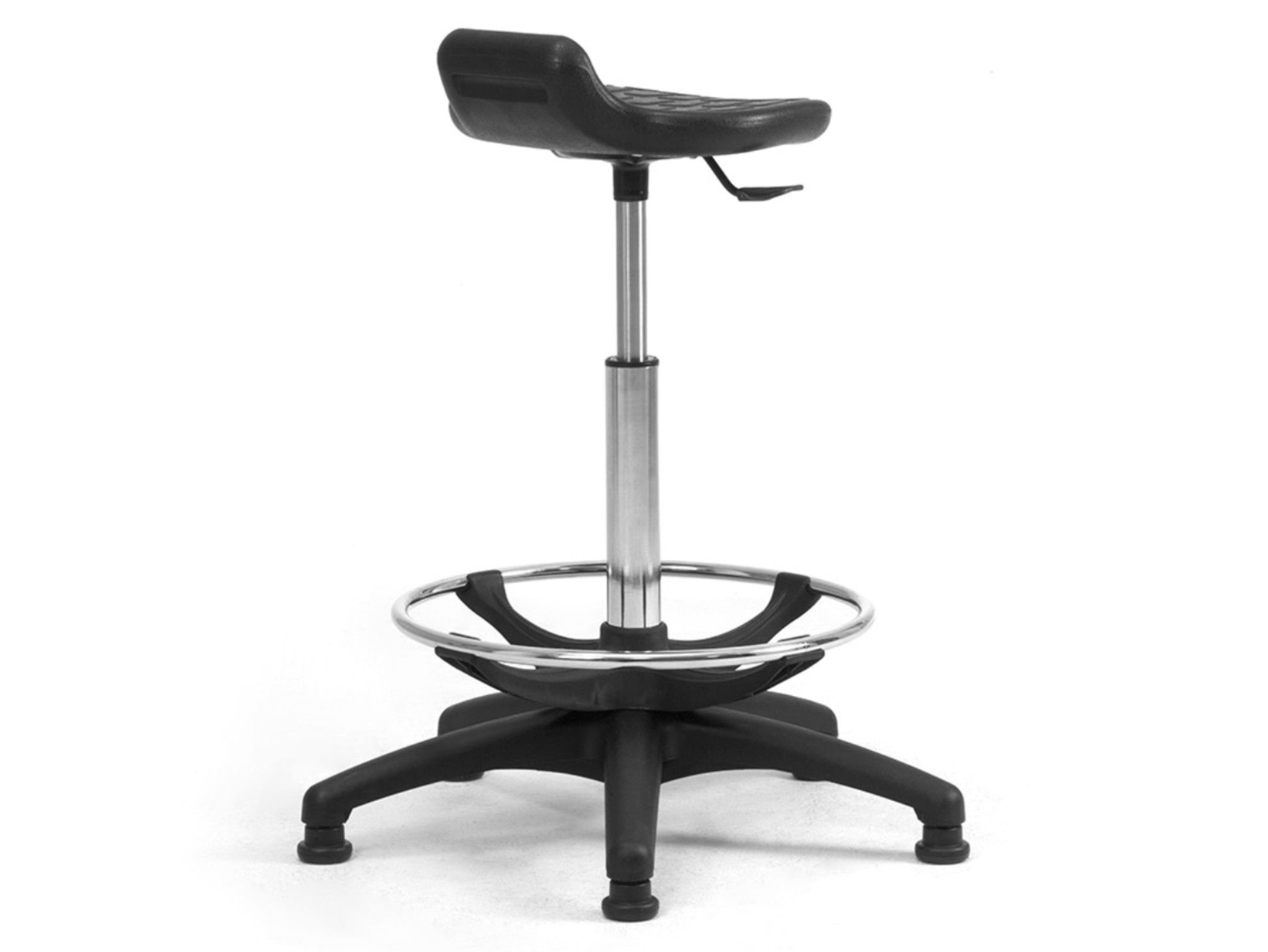 Полиуретановый регулируемый по высоте офисный стул с подставкой для ног Leyform Officia ARCH-00062021 - Вид №2