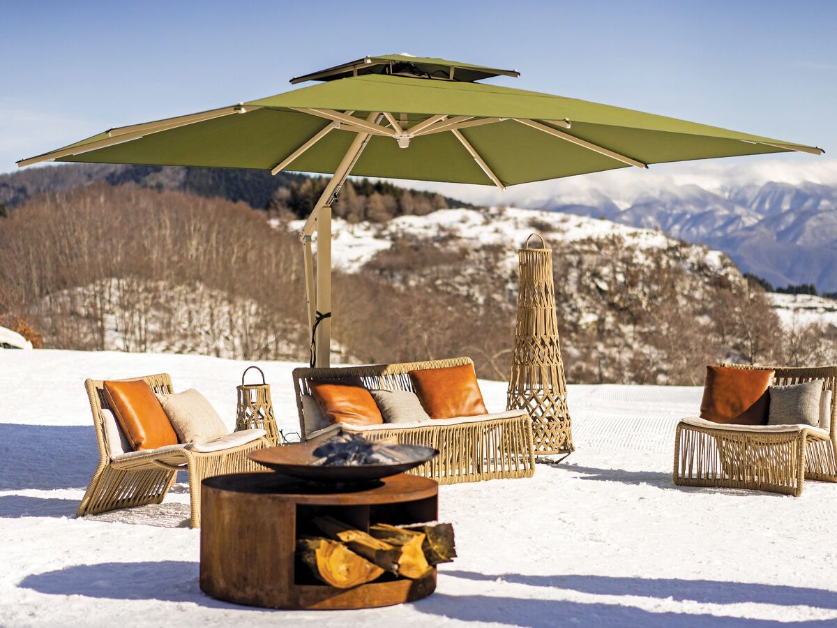 Зонтик с боковым полюсом Ombrellificio Poggesi ONE ARCH-00147591 - Вид №12