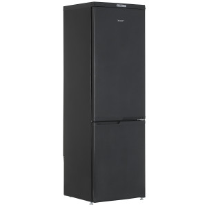 1229490 Холодильник с морозильником   DON R-291 G черный