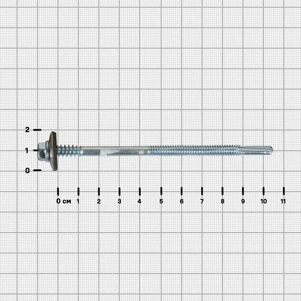 Саморезы DILWIS для сэндвич-панелей 6.3×105 мм с шестигранной головкой 89384779 STLM-1579091 - Вид №2