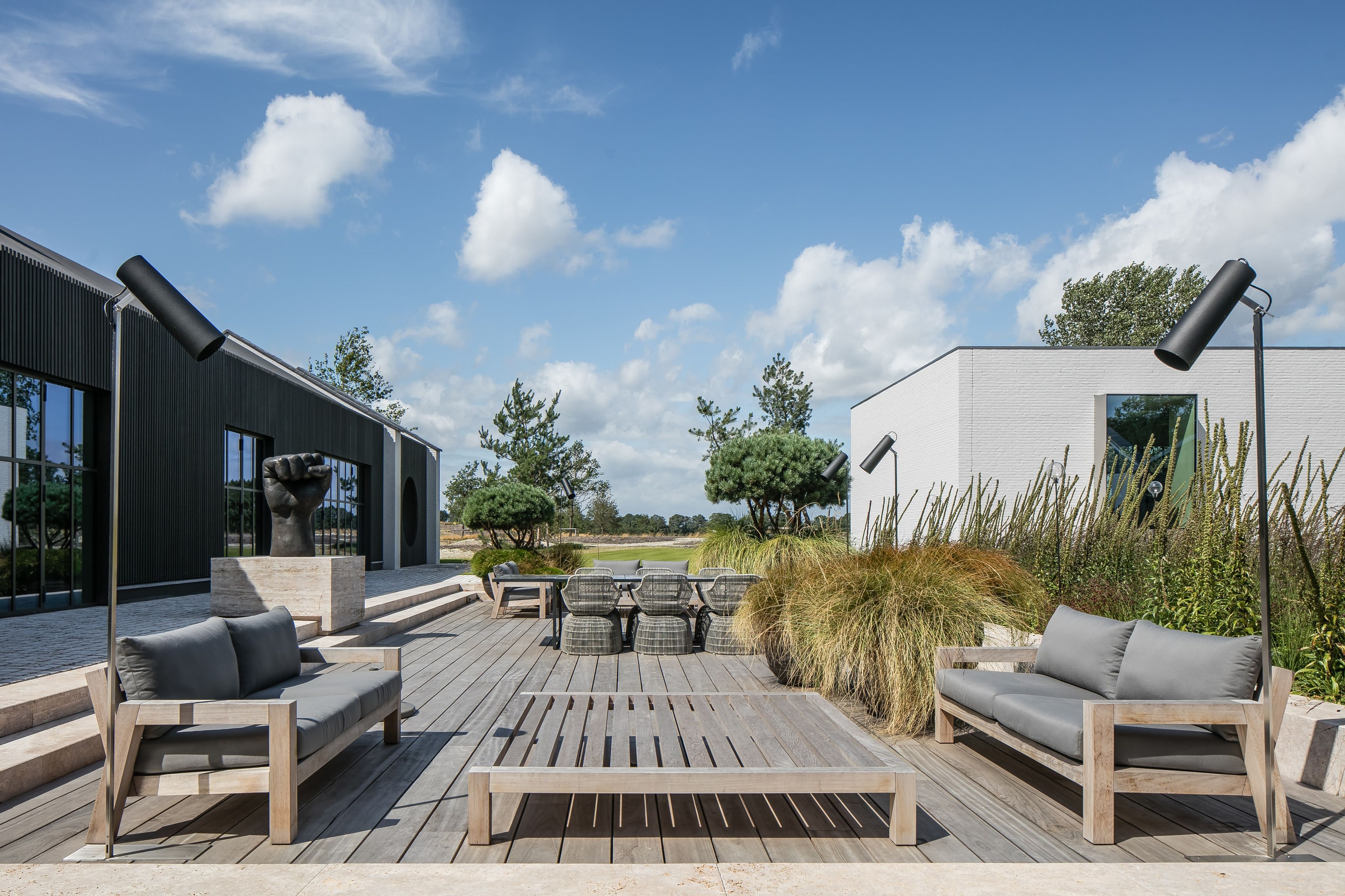 Деревянный садовый диван Piet Boon LARS outdoor ARCH-00116561 - Вид №2