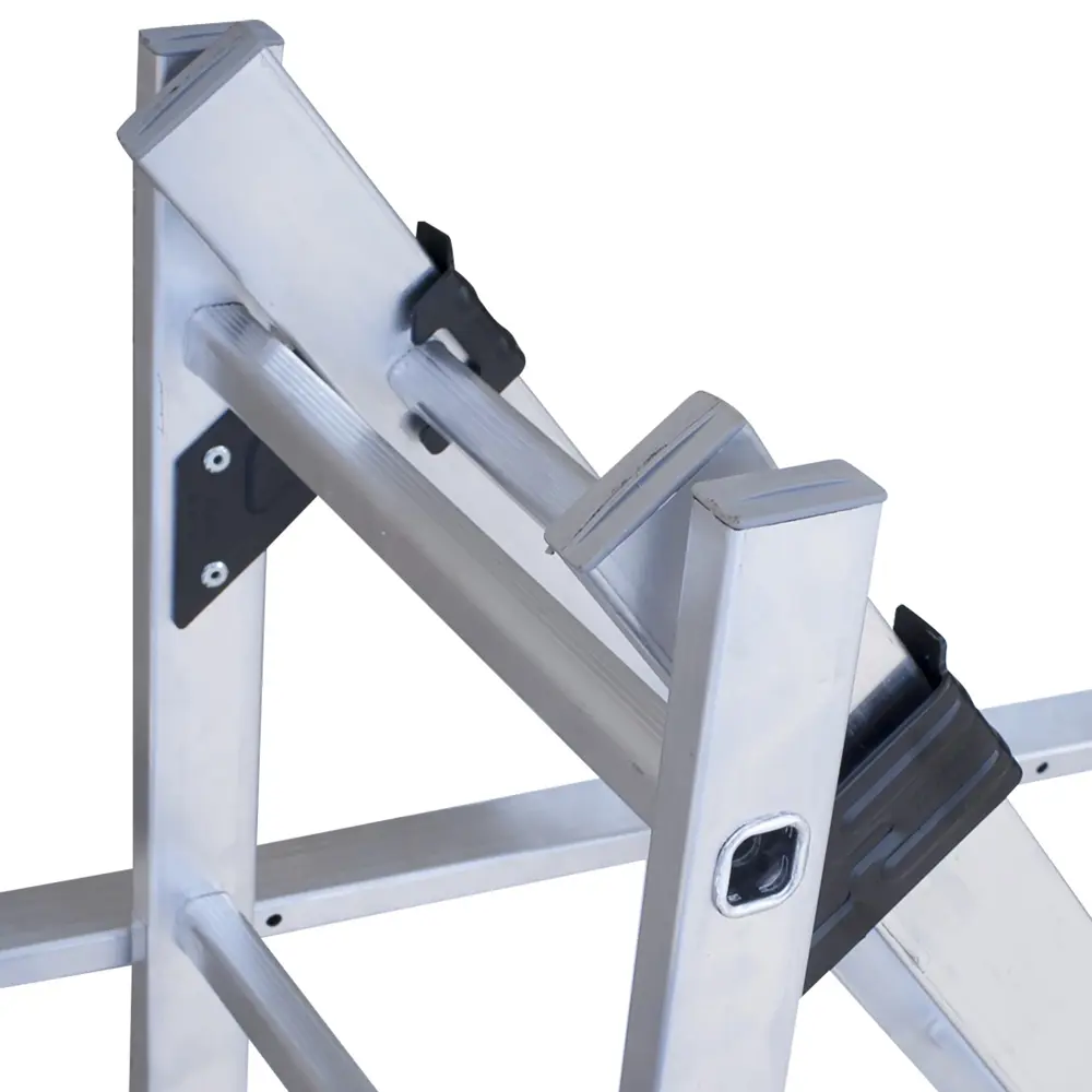 Лестница раскладная 2-секционная Standers до 4.38 мм 9 ступеней STLM-2121110 - Вид №1