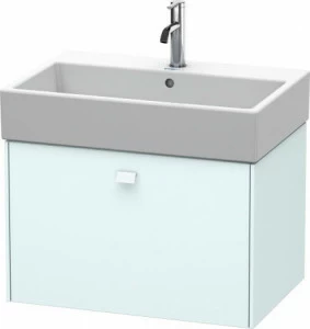 BR405400909 Brioso Тумбочка подвесная Светло-голубой матовый декор