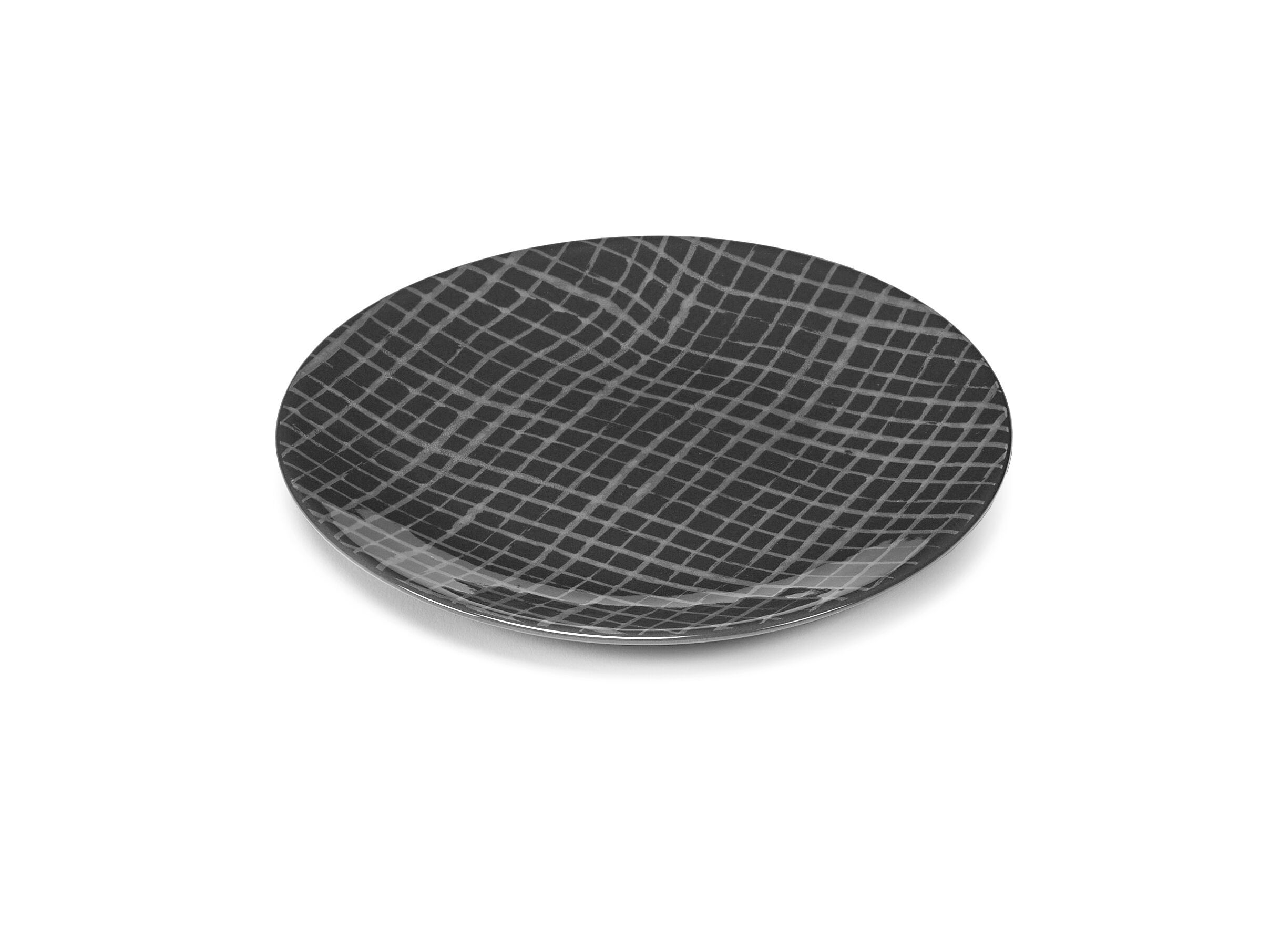 Фарфоровая плоская круглая тарелка Serax Zuma ARCH-00038614 - Вид №1
