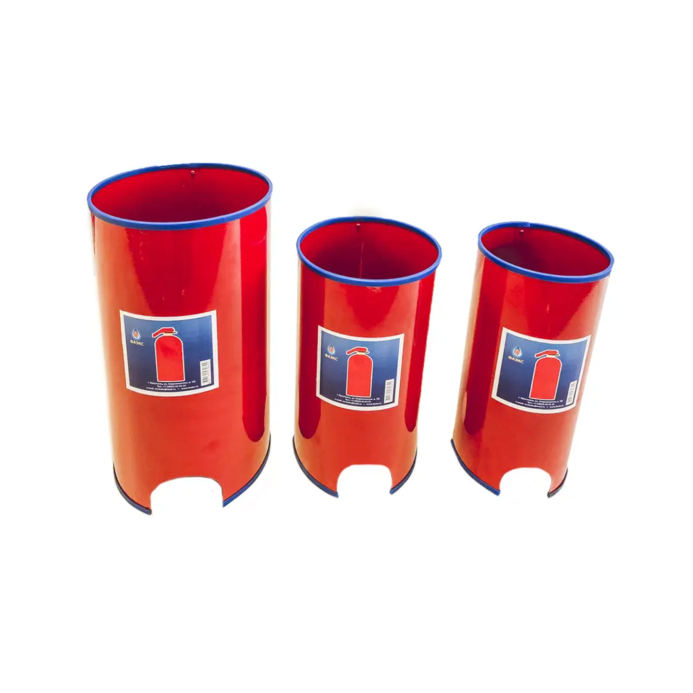 Контейнер Фаэкс П15 17x31.2x17 см сталь без крышки цвет красный Подставка п15 сборная круглая STLM-2065622