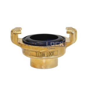 Универсальное соединение для воды NEPTUN (GEKA) с внутренней резьбой BSP 1/2", латунь, TLNPF1/2-BR TITAN LOCK