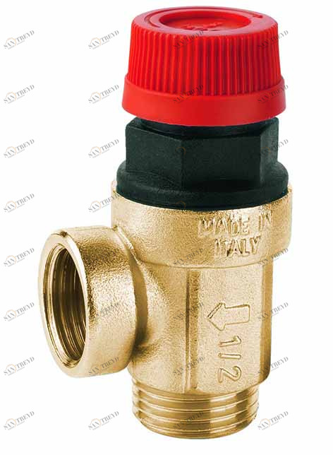 Carlo Poletti A37901T2,5 Манометр с задним подсоединением на 1/4” 