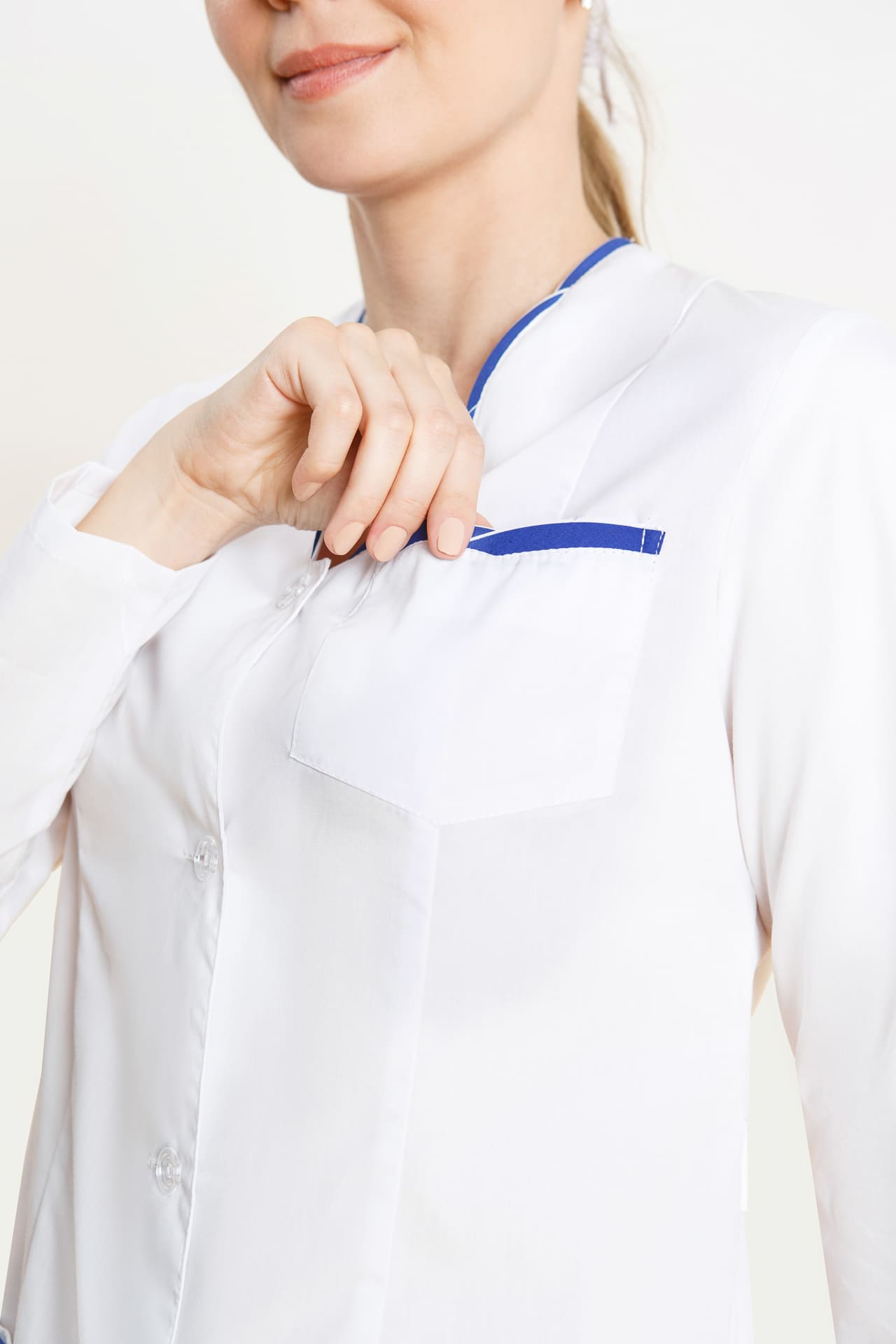 65747 Халат "Ольга"  Медицинская одежда  размер 60/170-176 Спецодежда  - Вид №7