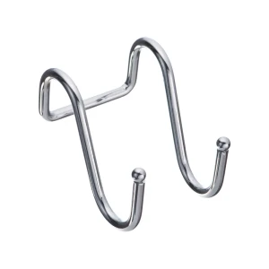 Двойной хромированный крючок LEMAX для кухонного рейлинга 89399695