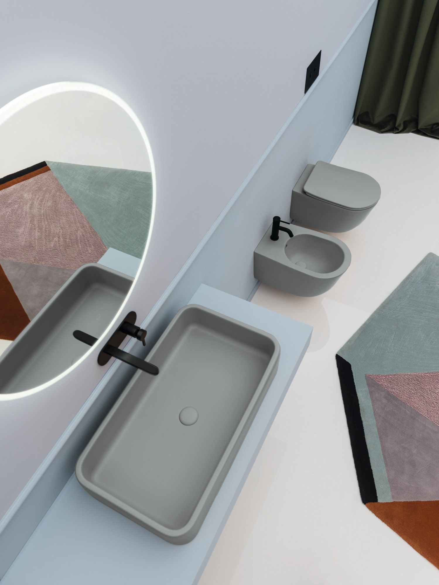 Керамический подвесной туалет Axa Eva ARCH-00098638 - Вид №8