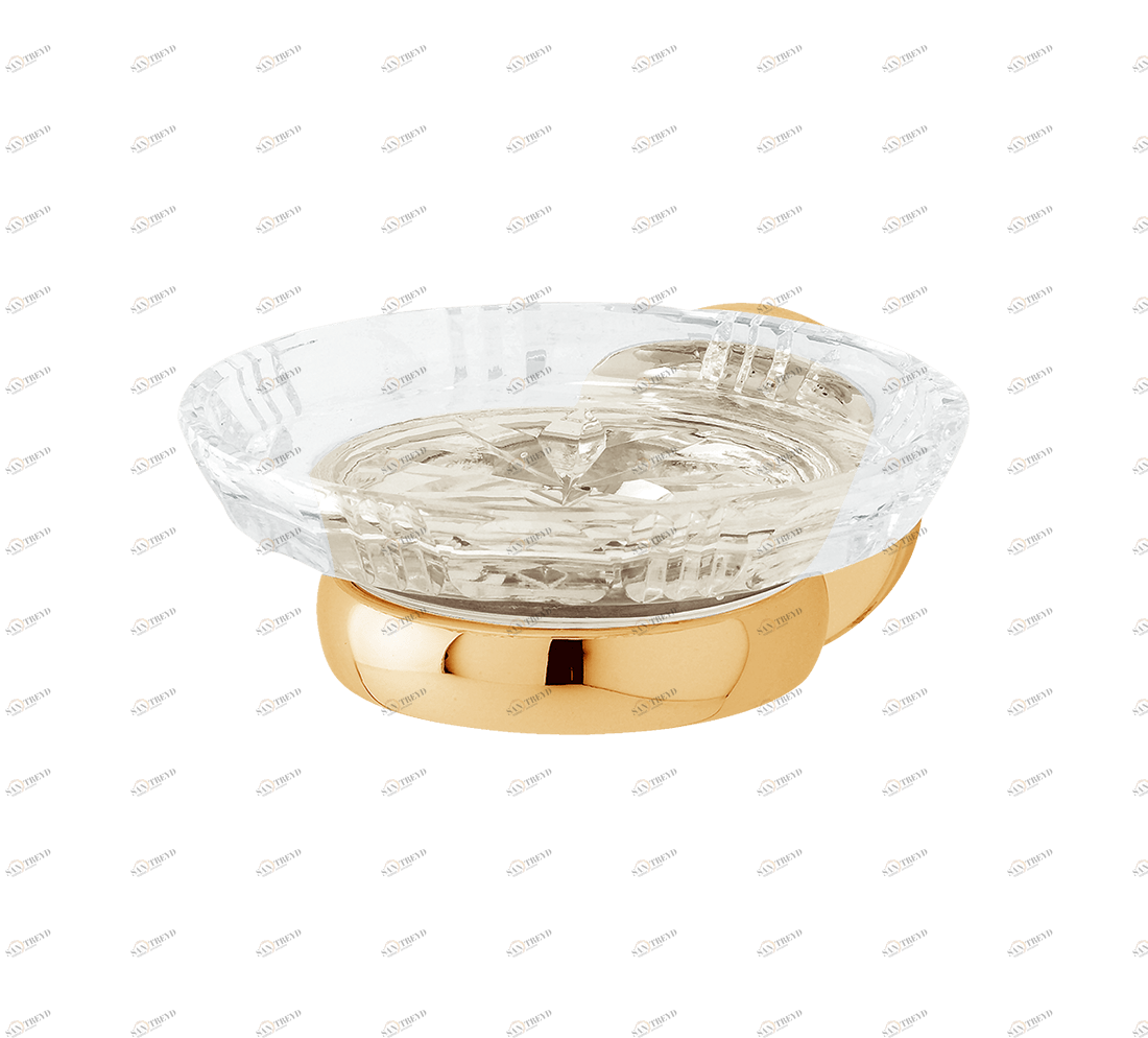 Gentry Home Держатель стакана с кристаллами Oxford Темное золото GH100176