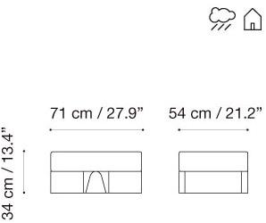 iSimar Садовая подставка для ног Lagarto 9160 - Вид №1