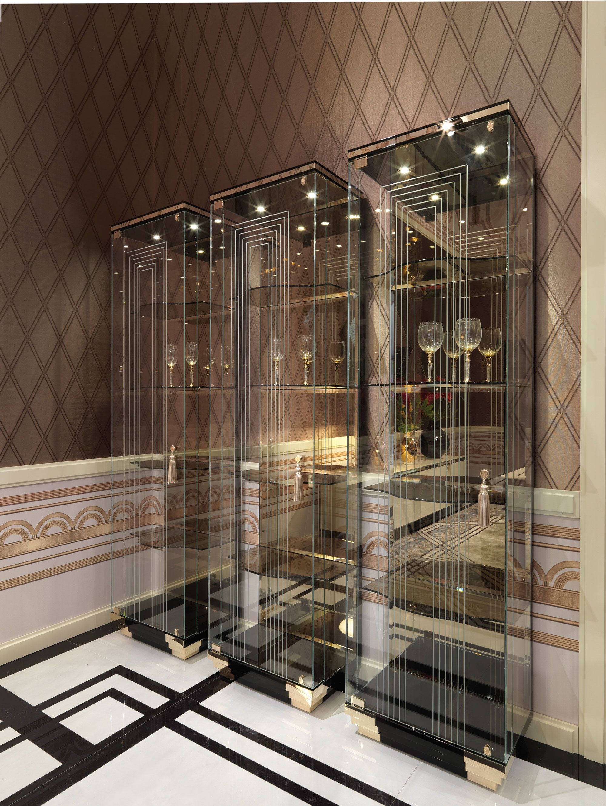 Berry Шкаф со стеклянной колонной Visionnaire  - Вид №4