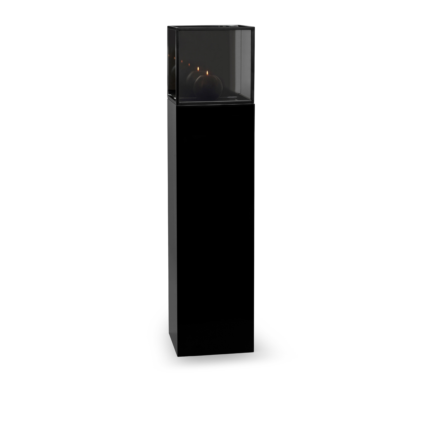300125,9 ABHIKA ПОДСВЕЧНИК QBY BLACK 300125.9 - Вид №1