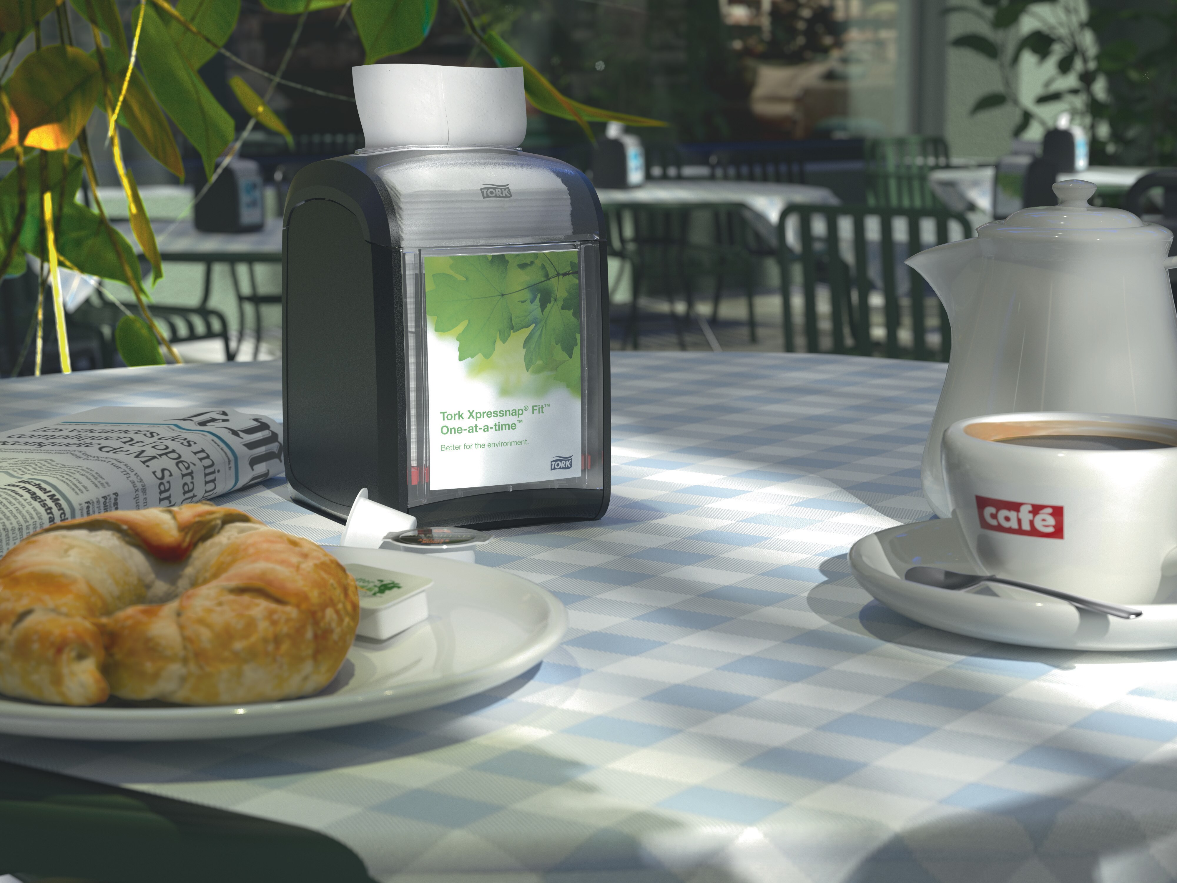27290000 Диспенсер для столовых салфеток Xpressnap fit® Tork  - Вид №3