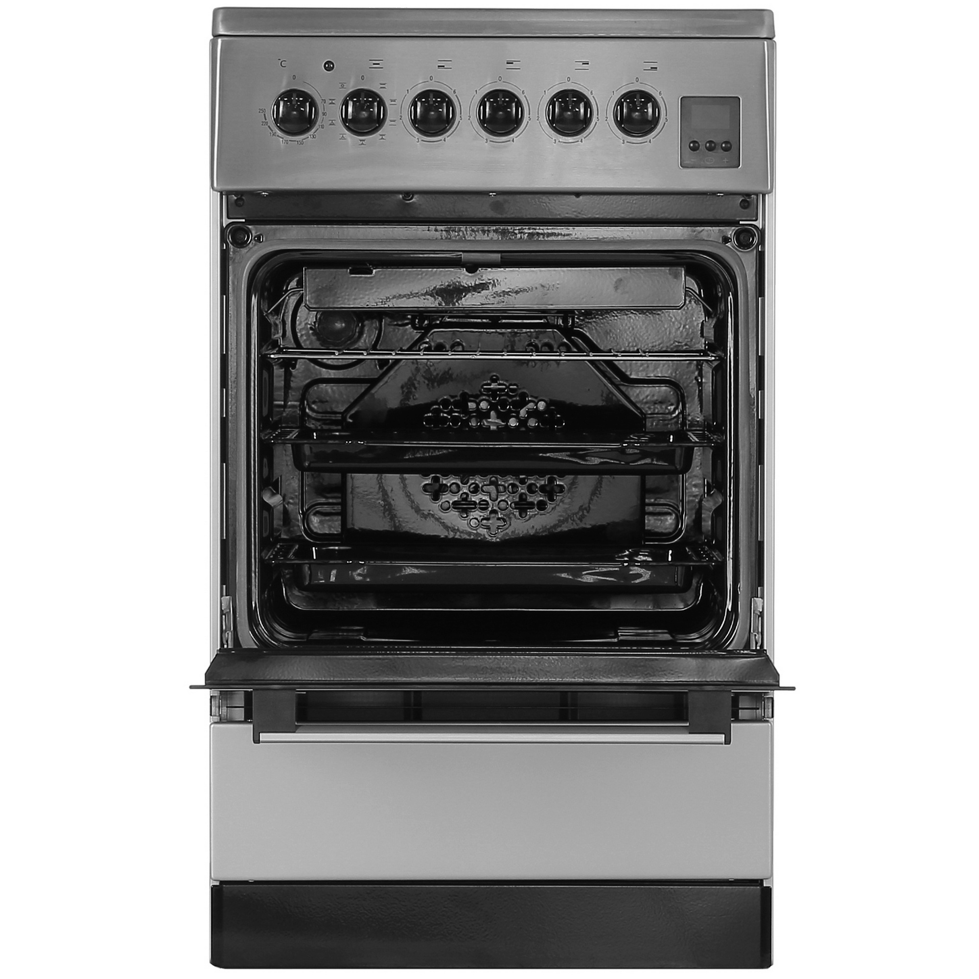 4717046 Электрическая плита DARINA 2616X серебристый STDN-0088802 - Вид №5