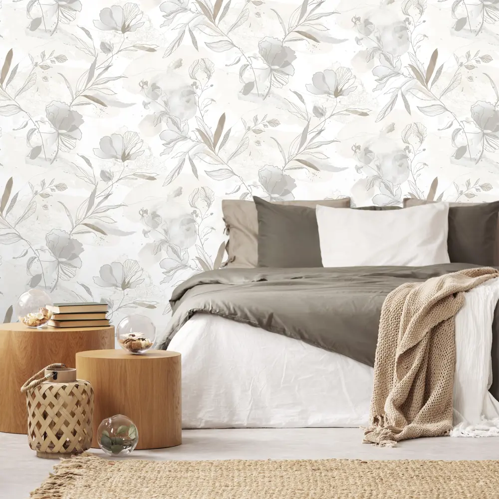 Обои флизелиновые Ateliero Olesya бежевые 1.06 м AT281891 STLM-2186165 - Вид №2