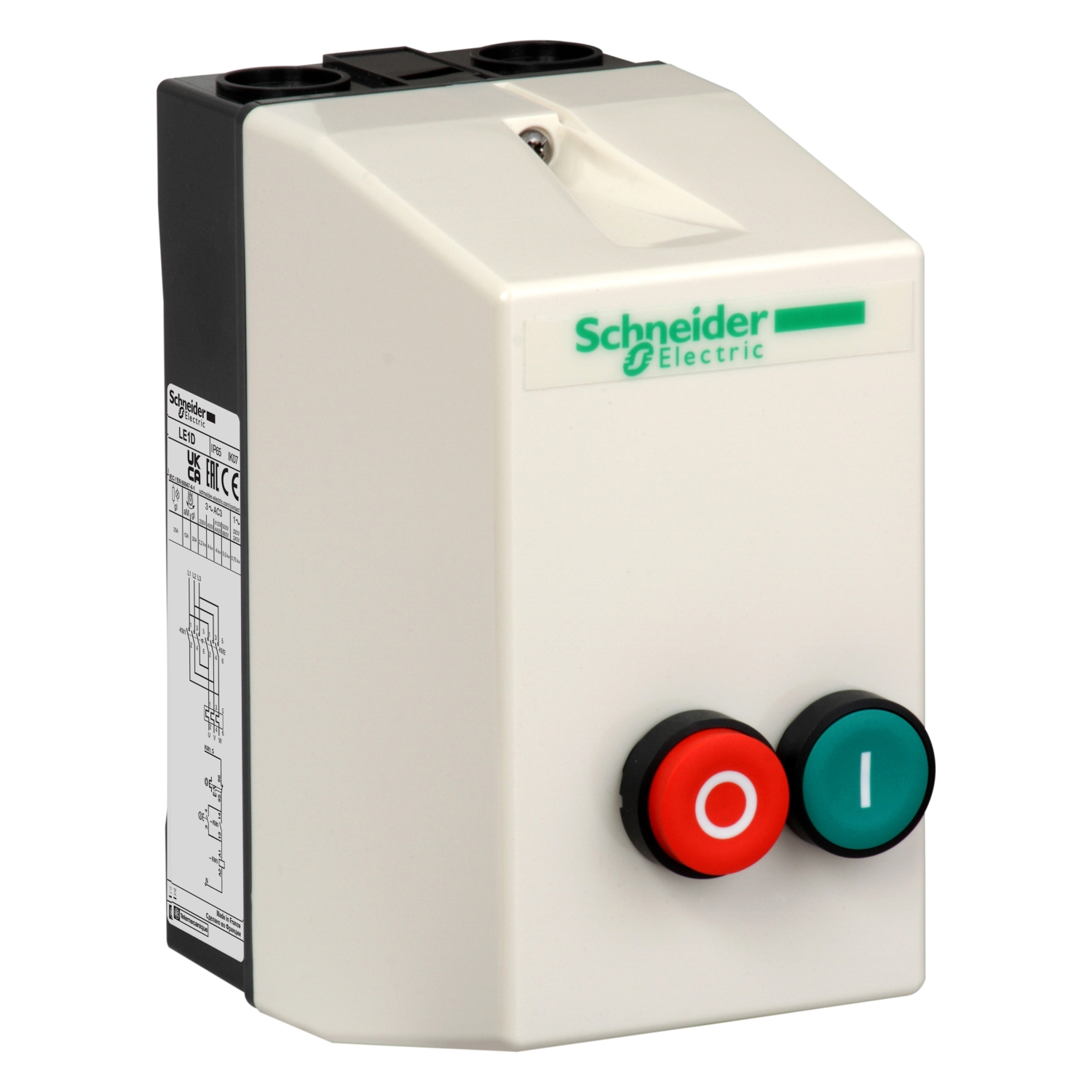 LE1D25F7 Пускатель в корпусе LE 25А, 11кВт 400/110В Schneider Electric TeSys 