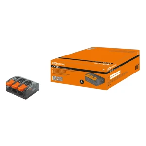 91228361 Клемма соединительная Tdm electric СК-613 3-проводная 2.5 мм² 30 шт. STLM-1111975