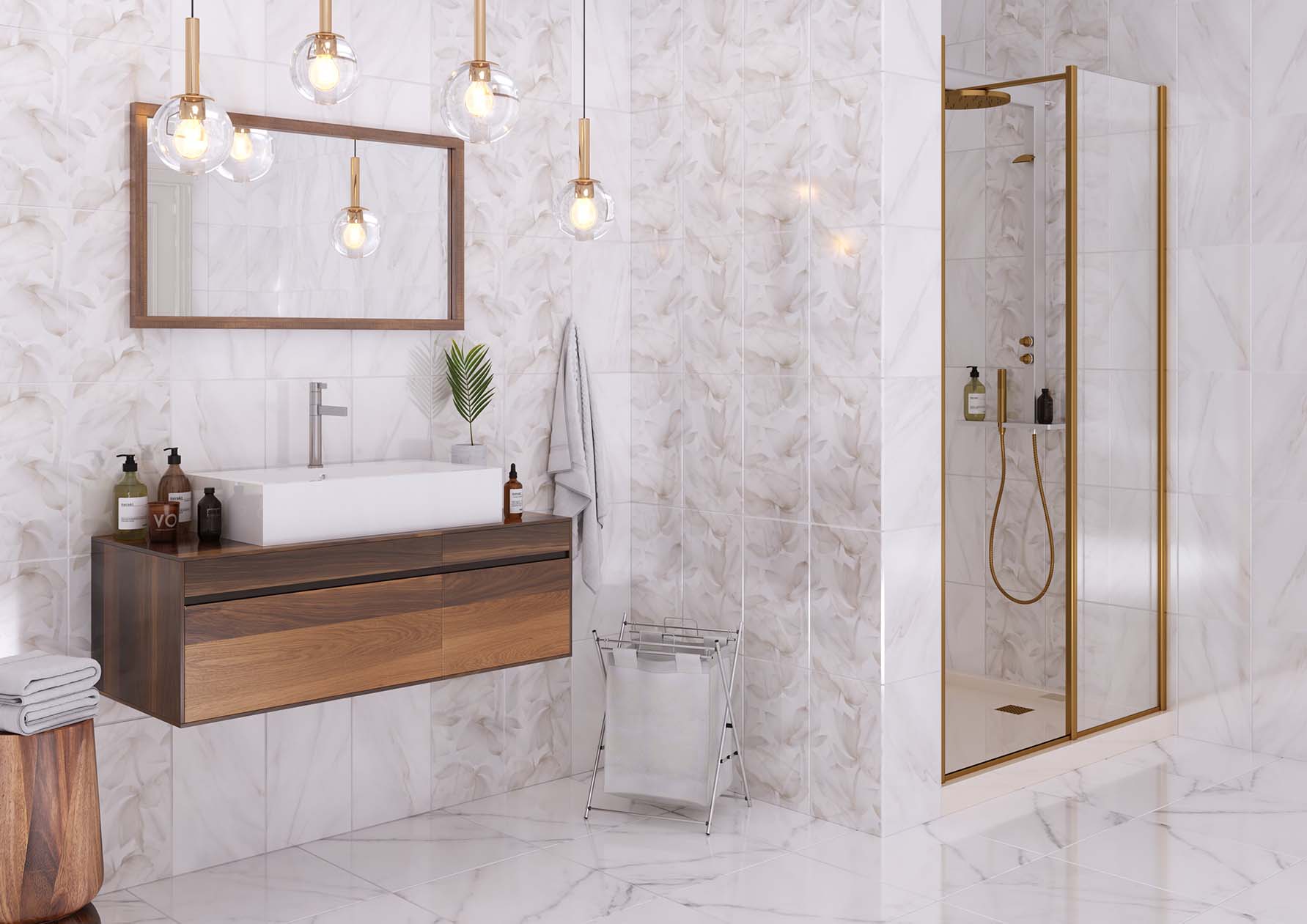 Керамическая плитка BIANCO 265701 6х40 см PiezaROSA  - Вид №1