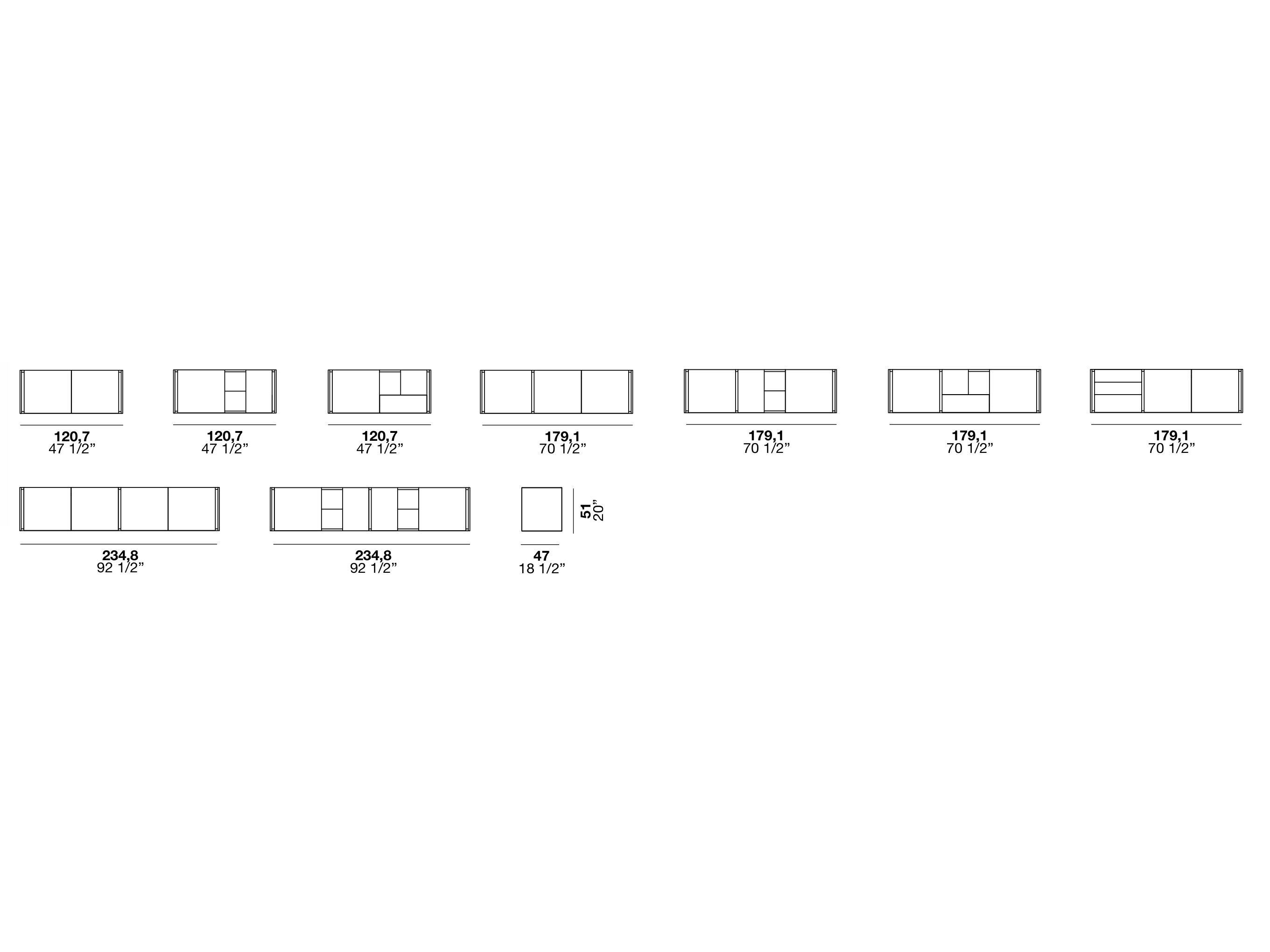 Деревянный шкаф с распашными дверями Alf DaFrè Da-do ARCH-00015964 - Вид №9