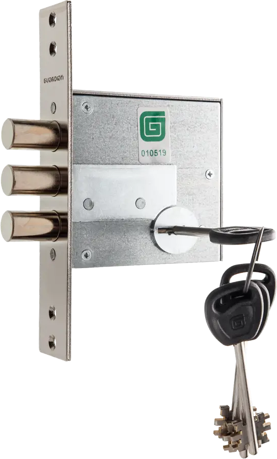 Врезной сувальдный замок ГАРДИАН-5001 с усиленной защитой 82391212