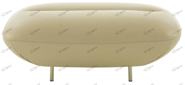 Ligne Roset Мягкая кожаная подставка для ног Manarola 14090355