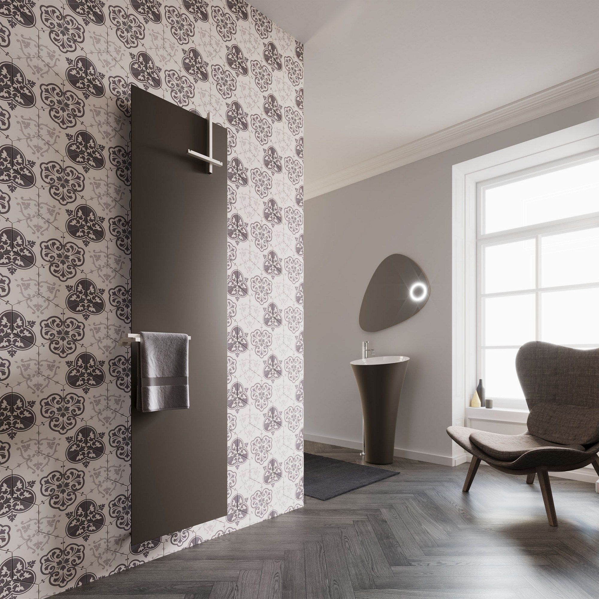 Вешалка для полотенец с полотенцесушителем Cordivari Design Neo Design ARCH-00031596 - Вид №4