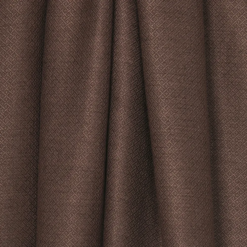 Штора на ленте «Стиль» 200x270 см однотон цвет коричневый ТОРГОВЫЙ ДОМ ТЕКСТИЛЬ STLM-2162010 - Вид №2