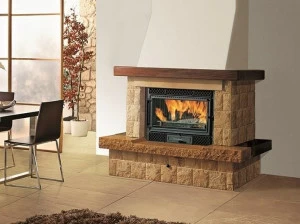 EDILKAMIN Топка для камина на дровах из чугуна Firebox