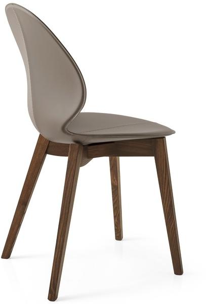 Calligaris Мягкое кожаное кресло Basil sun-id-1501267 - Вид №1