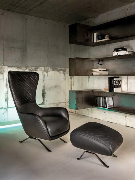 Arketipo Кожаное кресло с высокой спинкой sun-id-1430222 - Вид №3