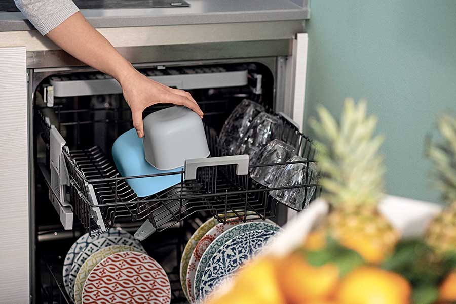 170700177 Контейнер для хранения store&more, 450 мл, серый Guzzini  - Вид №1