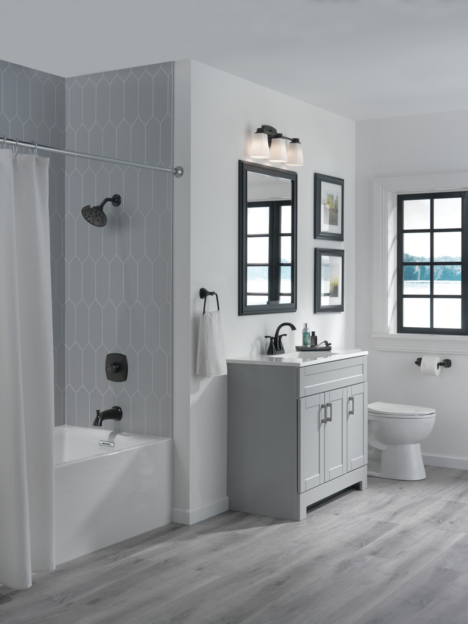 Ванна и облицовка для душа Monitor 14 Series Delta Faucet 144748-BL - Вид №6