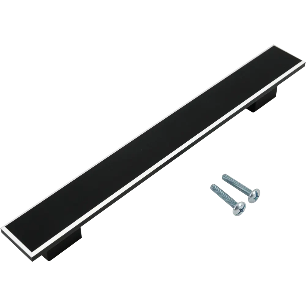 Мебельная ручка-скоба S-4130 160 мм матовый черный 82482887 STLM-2125164 KERRON  - Вид №3