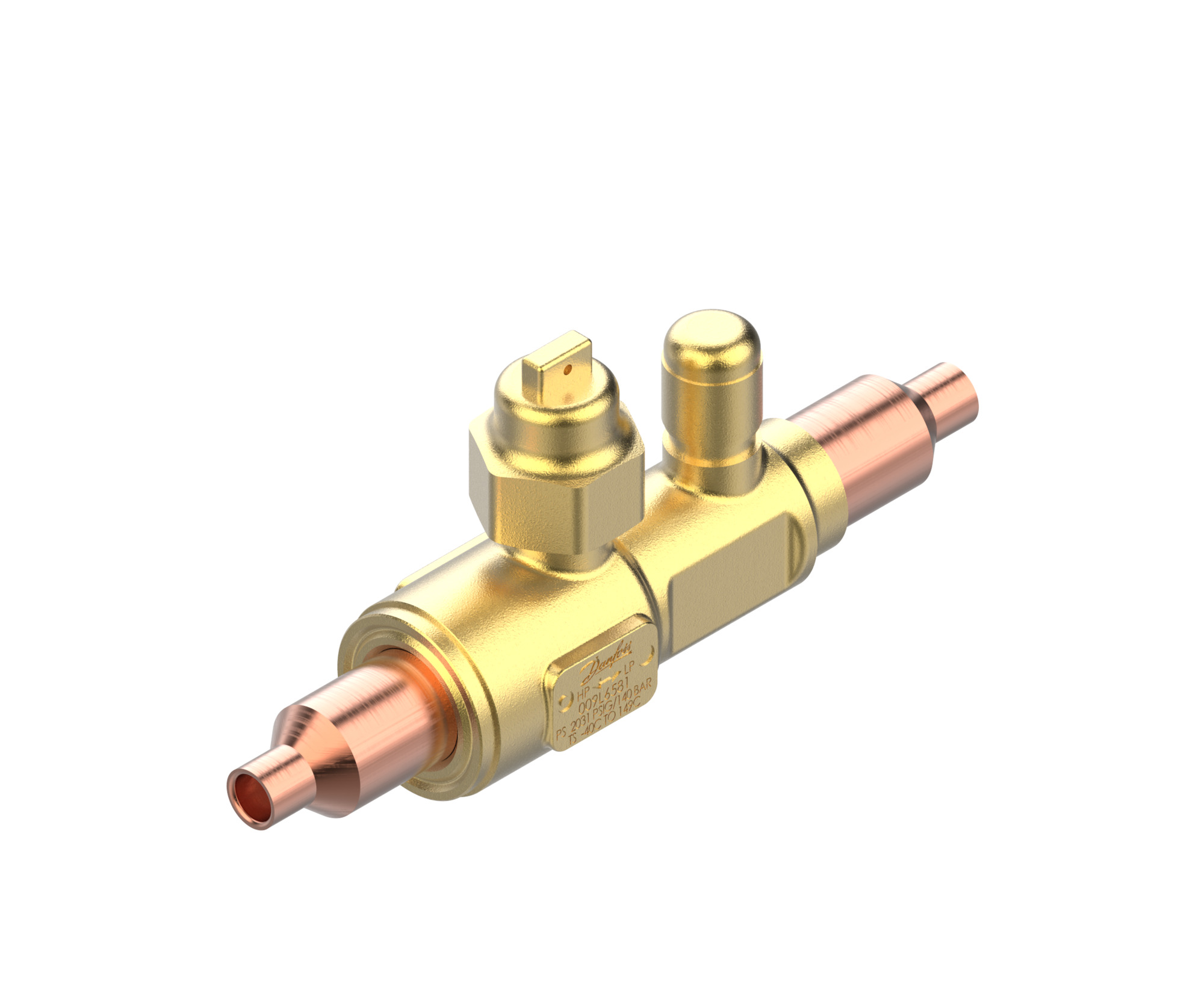 Danfoss GBCT — Запорные шаровые краны для CO2 140 бар GBCT 6s Кран шаровый 009L6581  - Вид №14