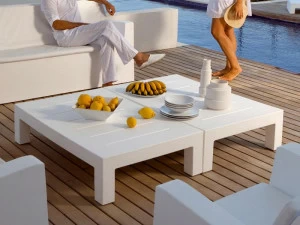 VONDOM Садовый стол с низким содержанием смолы Jut