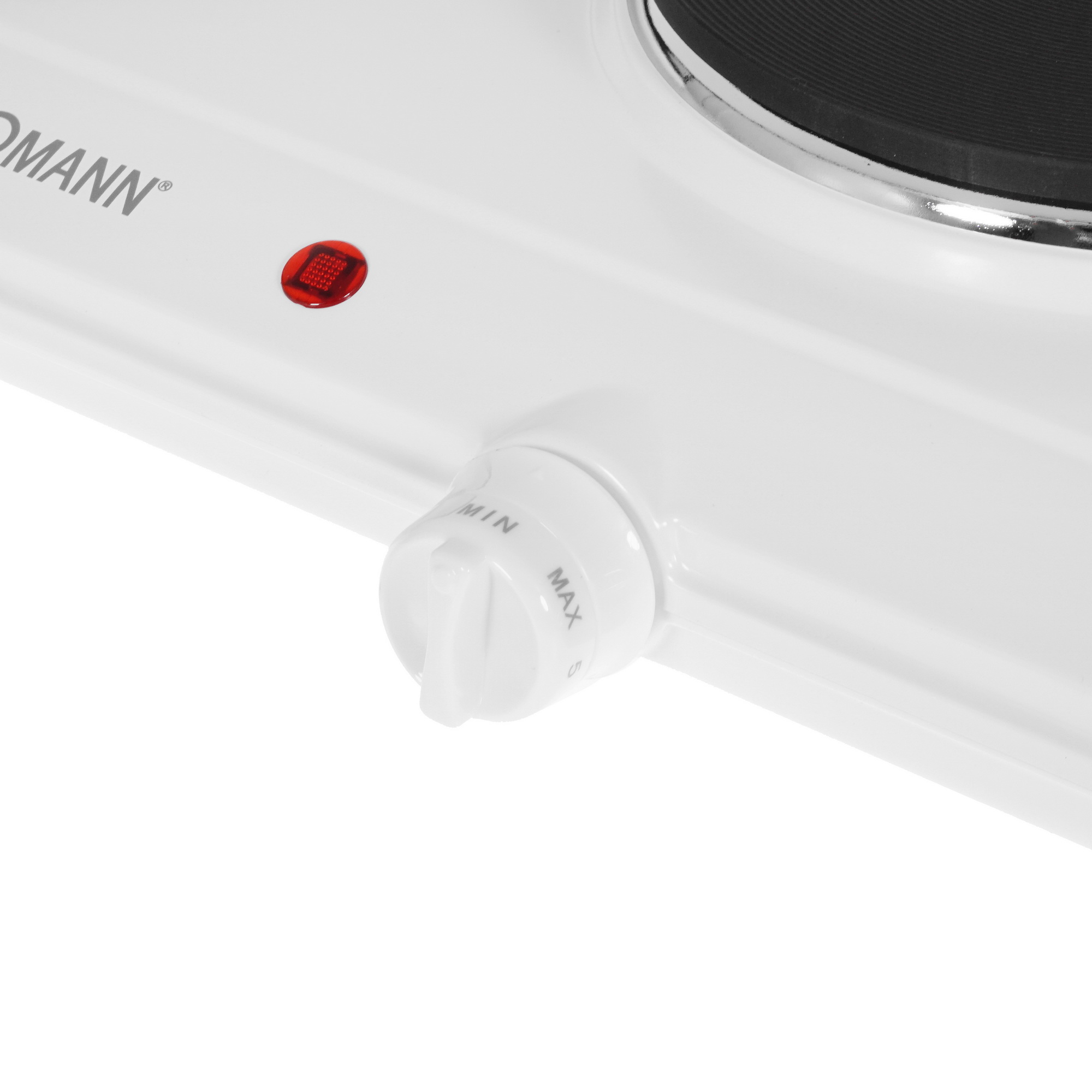 5327196 Плита компактная электрическая Bomann DKP 5028 CB белый STDN-0025002 - Вид №2