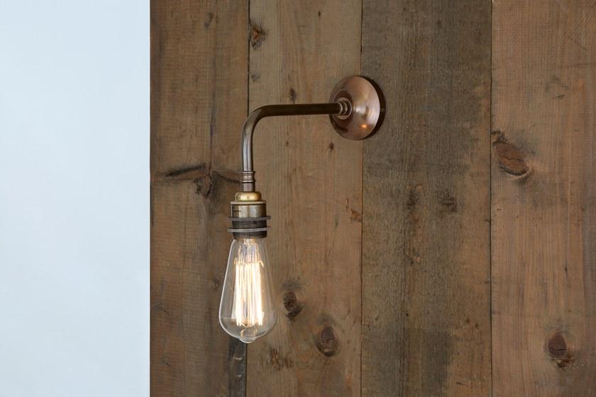 Mullan Lighting Бра с прямым светом ручной работы из латуни Lome vintage Mlwl362  - Вид №3