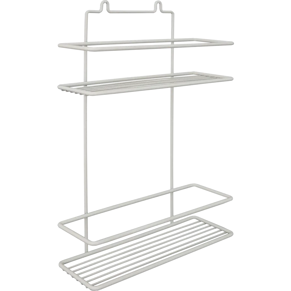 Полка для ванной 25x8.5x36.5 см цвет белый Santreyd Ferro STLM-2008382 - Вид №1
