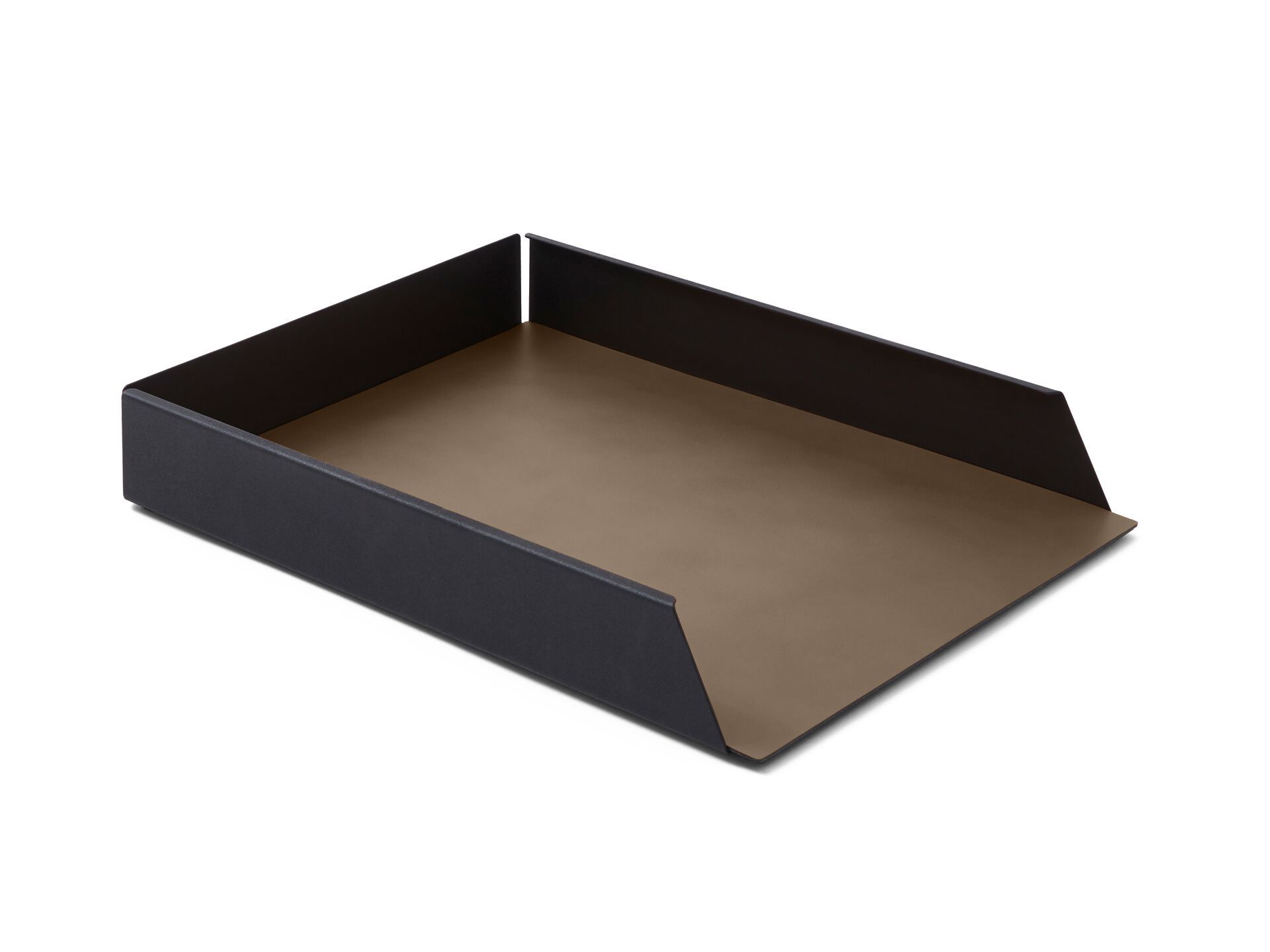 Лоток для документов из нержавеющей стали и кожи EGLOOH Муар ARCH-00027153 - Вид №64