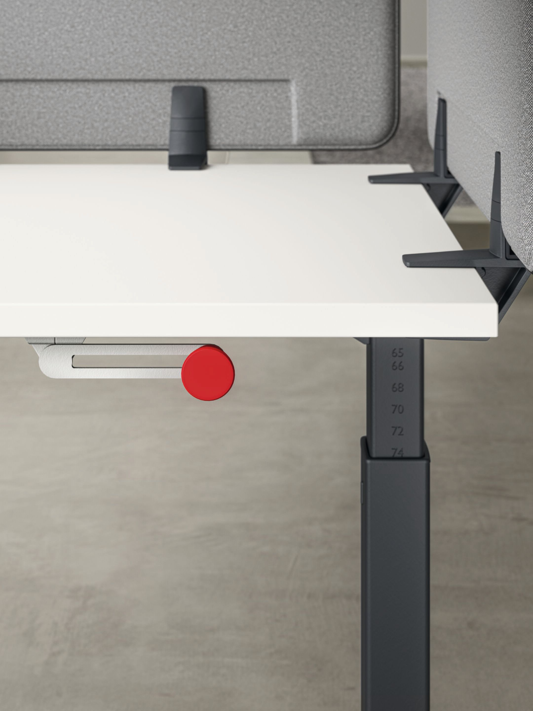 Секционная рабочая станция из меламина и металла DVO Nobu ARCH-00120772 - Вид №2